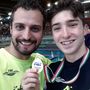 Fabrizio Addamiano e Michele Sassi con l'oro dei 1500!